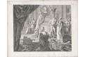 Umění alegorie atelier, mědiryt , (1780)