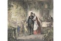 Loučení po svatbě, kolor. litogr. , (1860)