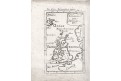 Británie, Mallet, mědiryt, 1719