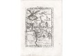 Afrika Congo , Mallet, mědiryt, 1719
