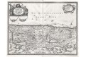 Svatá země - Gelobten Land, mědiryt, 1746