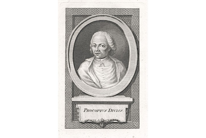 Prokop Diviš, Balzer, mědiryt,1773