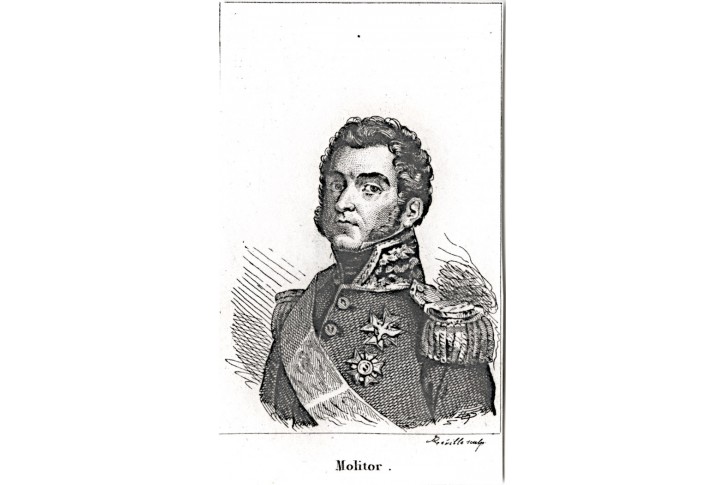 Molitor, mědiryt, 1833