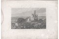 Reichenberg/b. St. Goarsh, oceloryt, (1850)