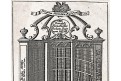 Rajhrad knihovna, mědiryt, 18 století