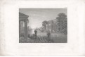 Ostia, Meyer, oceloryt, 1850