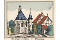 Bamberg Wallfahrtkapelle, kolor. litografie, 1870