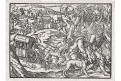 Cest na lov,  Amman,  dřevoryt, 1582