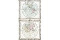 Svět dva listy, Brion, kolor. mědiryt, 1786