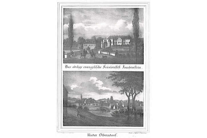 RADOMIERZYCE - JOACHIMSTEIN., litografie, 1837