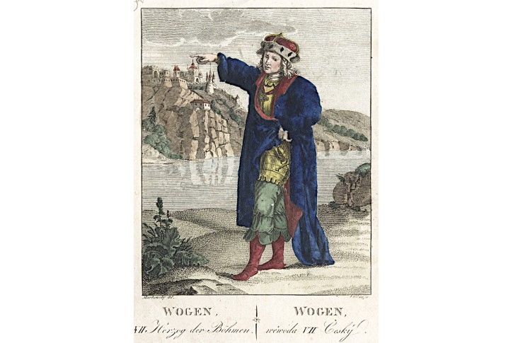Vojen, kolor. mědiryt, (1820)