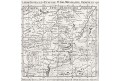  Neuchastel , Geneve, Chatelain, mědiryt, 1719