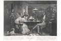 Oheň - Le Feu, akvatinta, (1860)
