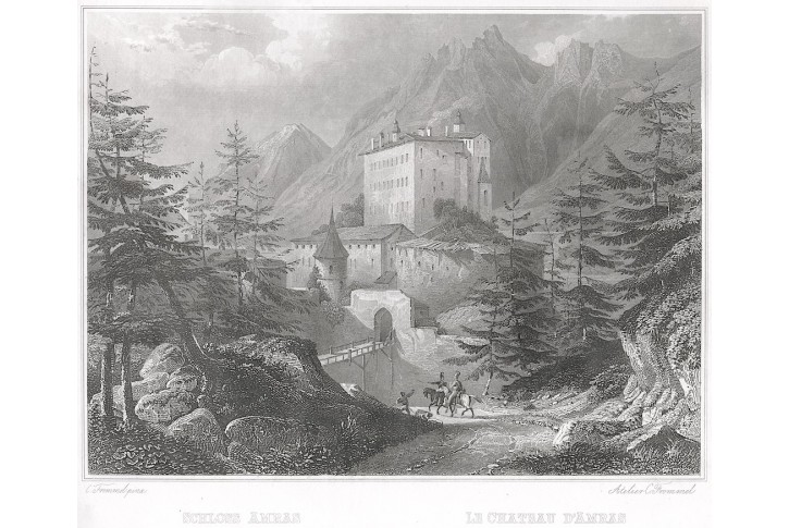 Ambras, Frommel, oceloryt, 1842