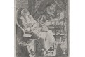 Noc, Saenredam- Goltzius, mědiryt, 1595