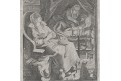 Noc, Saenredam- Goltzius, mědiryt, 1595