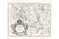 Homann J.B.: Kraj Olomouc jih, mědiryt, 1720