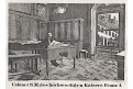František I. císař pracovna, litografie 1837