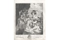 Isabela II. španělská královna, litografie , 1837