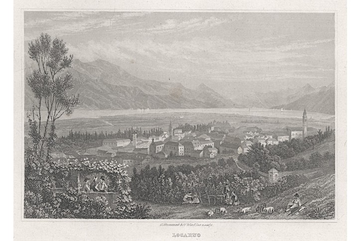 Locarno, oceloryt, 1838
