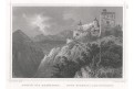 Râșnov - Rosenau, Rohbock, oceloryt 1857