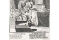 Mládí a stáří alegorie, mědiryt, (1760)
