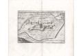 Chlumec nad Cidlinou, Merian, mědiryt, 1650