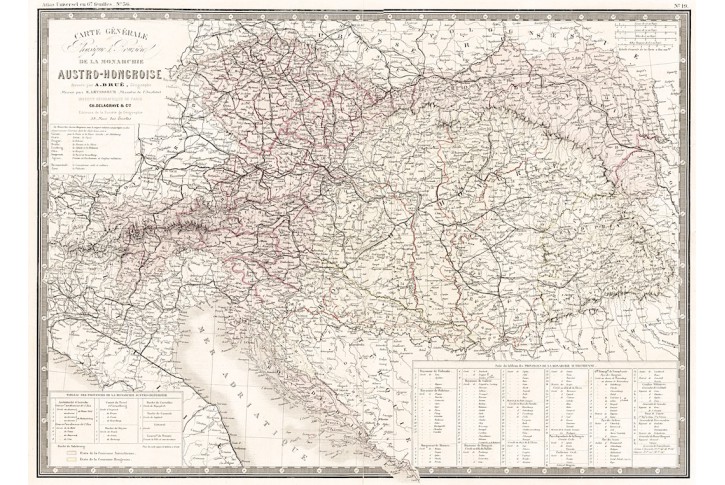 Rakousko - Uhersko, Brue, oceloryt, 1875