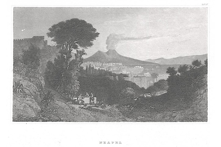 Napoli, Meyer, oceloryt, 1850