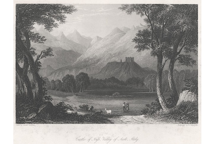 Aosta Nus, Fischer oceloryt, (1840)
