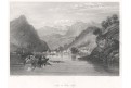 Lago di Como, Fischer oceloryt, (1840)