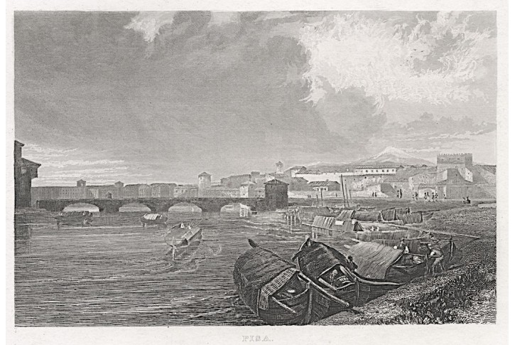 Pisa, oceloryt (1840)