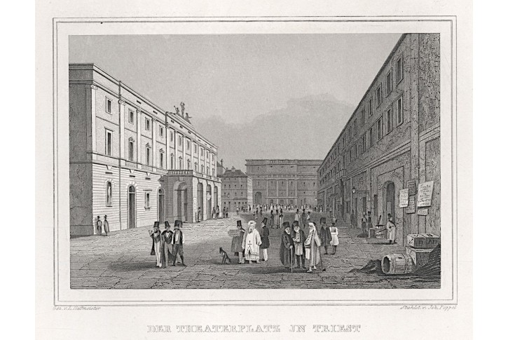 Trieste, Schimmer, oceloryt, 1842