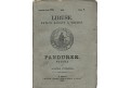 Jirásek Alois.: Pandurek, 1. vydání, Praha, 1886