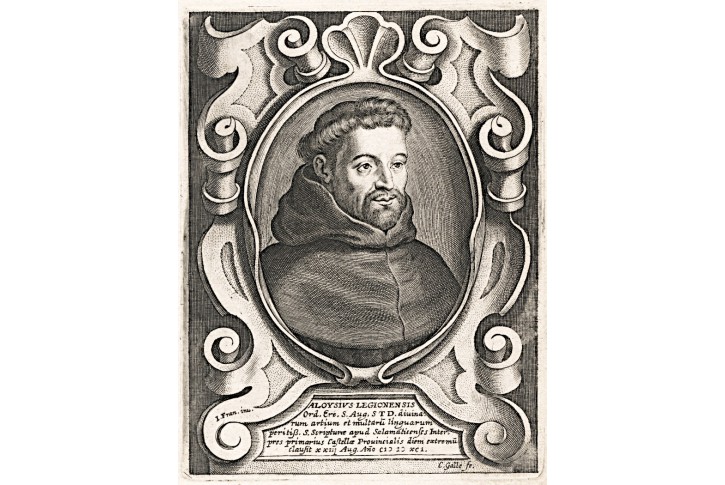 Alois Legionensis, Corn. Galle, mědiryt, 1636