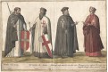 Nemečtí rytíři, Bruyn, kolor. mědiryt, 1581