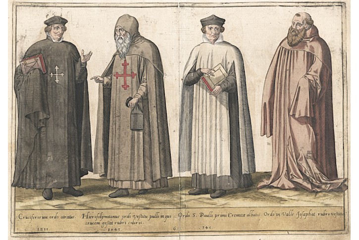 Cruciferorum ordo, Bruyn, kolor. mědiryt, 1581