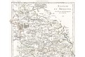 Bonne M.: Silesie et Moravie,mědiryt, 1788