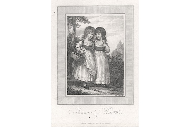 Anne a Maria, Zancon, akvatinta, 1800