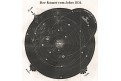 Kometa z roku 1832, litografie, (1840)