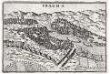 Pragha, Saur, mědiryt, 1572
