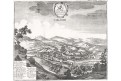 Karlovy Vary, Messrelationen,  mědiryt, 1732