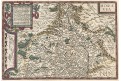 Bussemacher,  Moravia, kolor. mědiryt, 1600