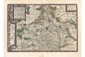 Bussemacher,  Moravia, kolor. mědiryt, 1600