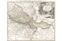Homann dědic. : Sclavoniae , mědiryt, 1745