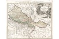 Homann dědic. : Sclavoniae , mědiryt, 1745