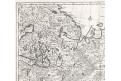 Russia Moscovia, Blaeu - Witt, mědiryt, (1780)