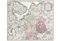 Imperii Moscovitici, Seutter, mědiryt, 1740