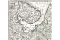 Imperii Moscovitici, Seutter, mědiryt, 1740