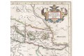 Mercator : Sclavonia Croatia, kolor. mědiryt, 1633